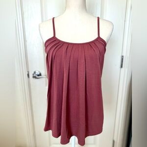 Size small pink flowy spaghetti strap top